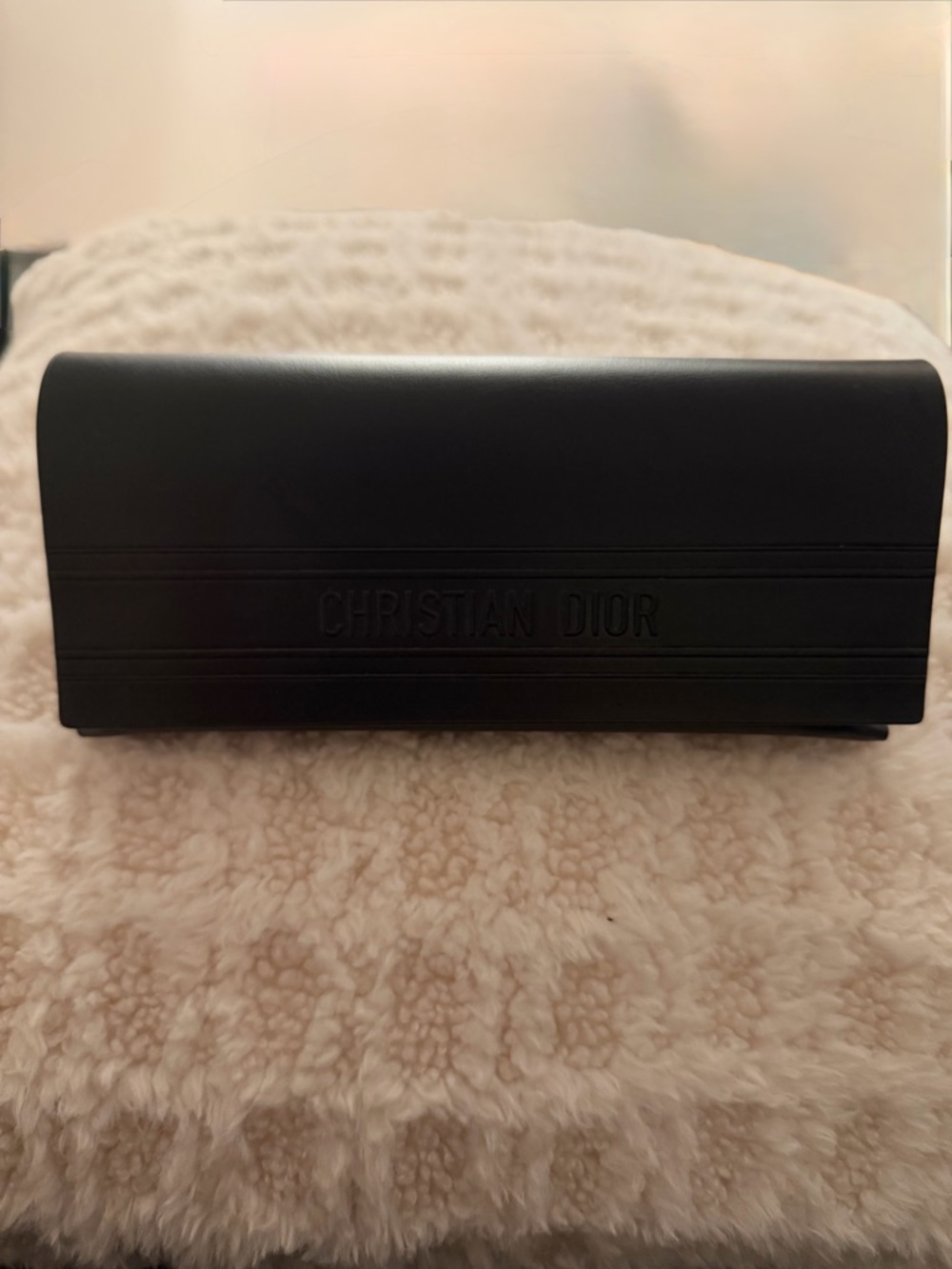 Dior Black Christian Dior Sunglasses Case